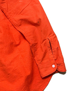 "70s BIGMAC" Orange flannel Shirt
