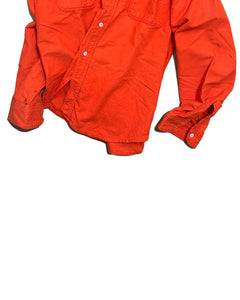 "70s BIGMAC" Orange flannel Shirt