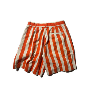" BE "  Striped shorts