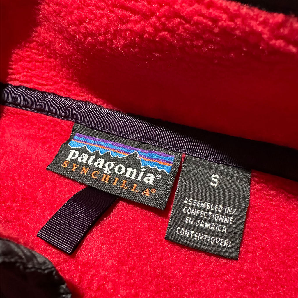 '96s Patagonia Synchilla Snap-T made in Jamaica