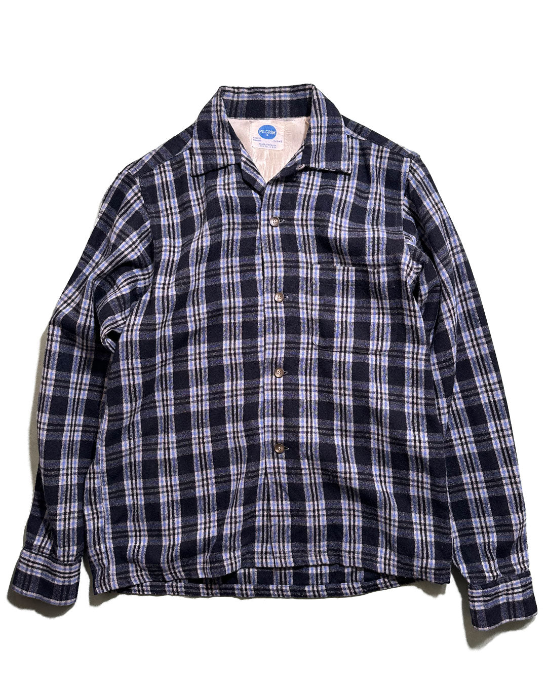 "60s Pilgrim" Wool Loop Shirt