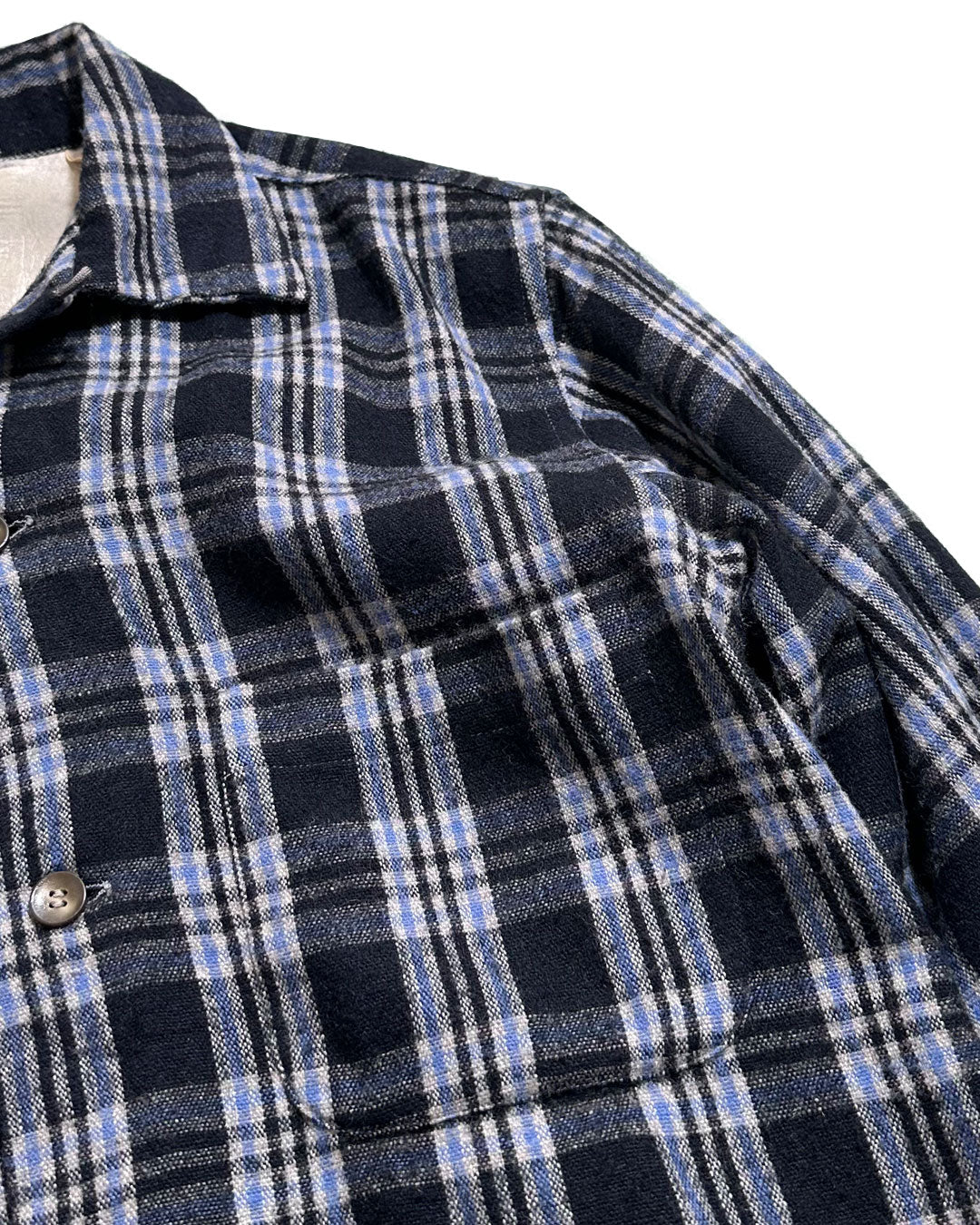 "60s Pilgrim" Wool Loop Shirt