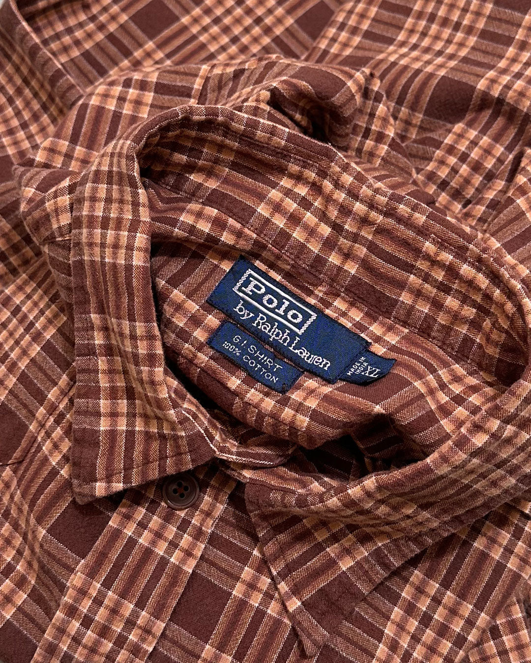 "90s POLO Ralph Lauren" G.I SHIRT