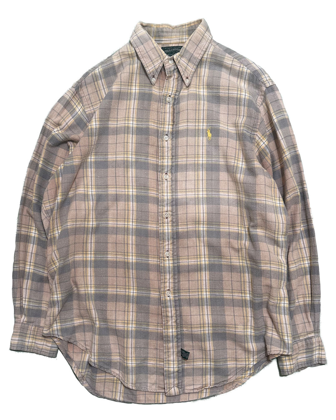 "POLO COUNTRY" Plaid B/D Shirt