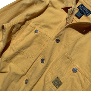 "90s POLO COUNTRY" DYE WORK SHIRT JACKET