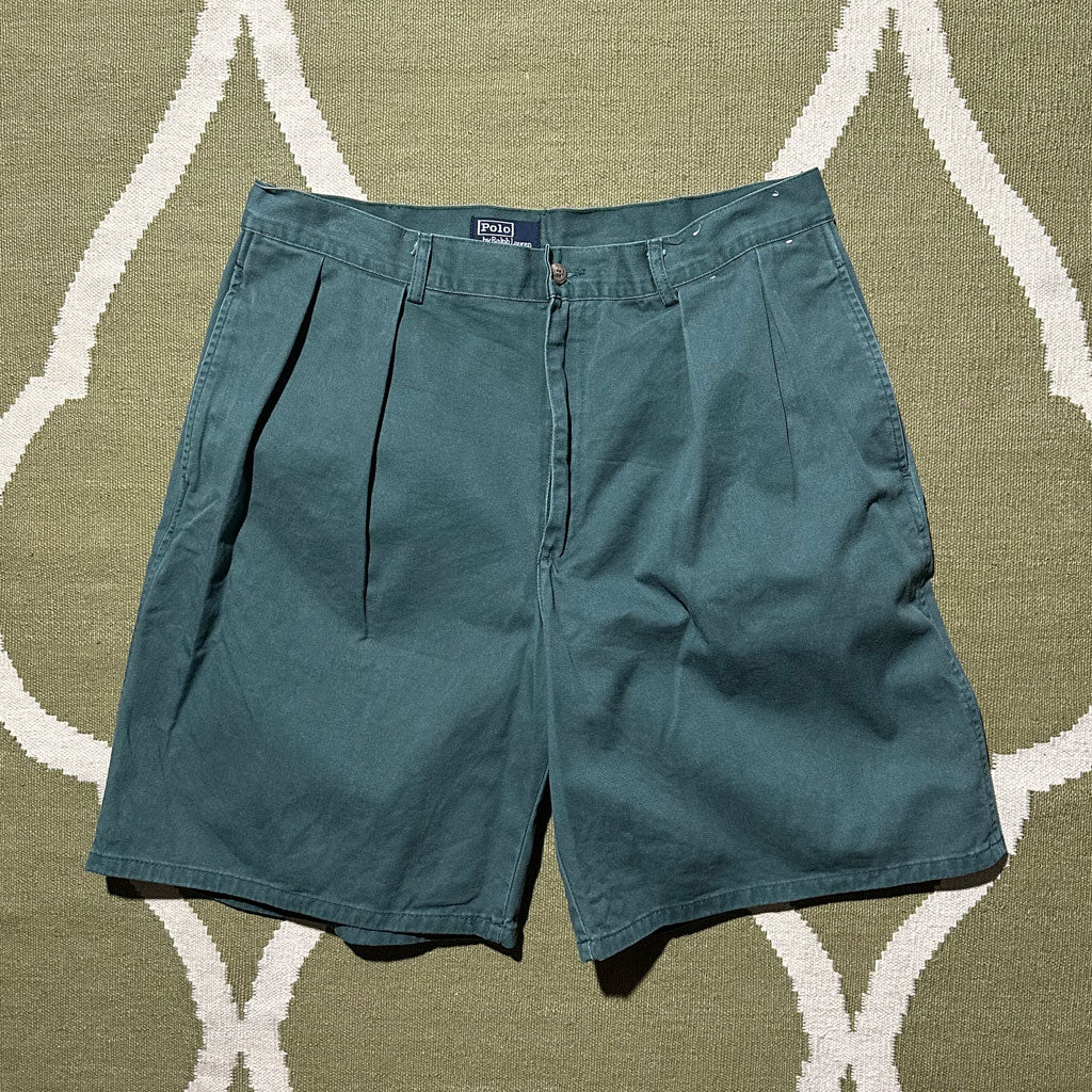 "90s POLO Ralph Lauren" 2tuck shorts