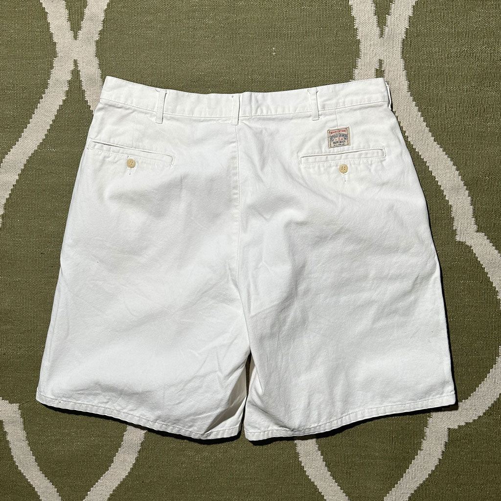 "90s POLO Ralph Lauren" 2tuck canvas shorts