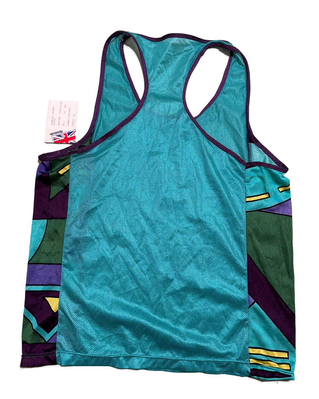 "90s Reebok" Mesh Tank Top