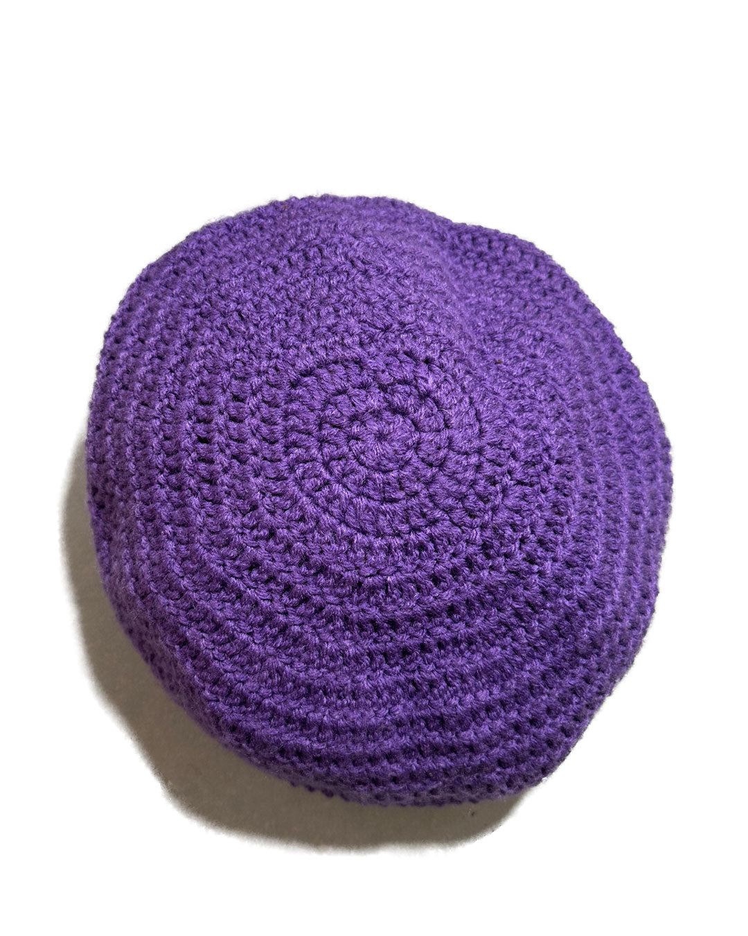Hand Knit Tam /Purple