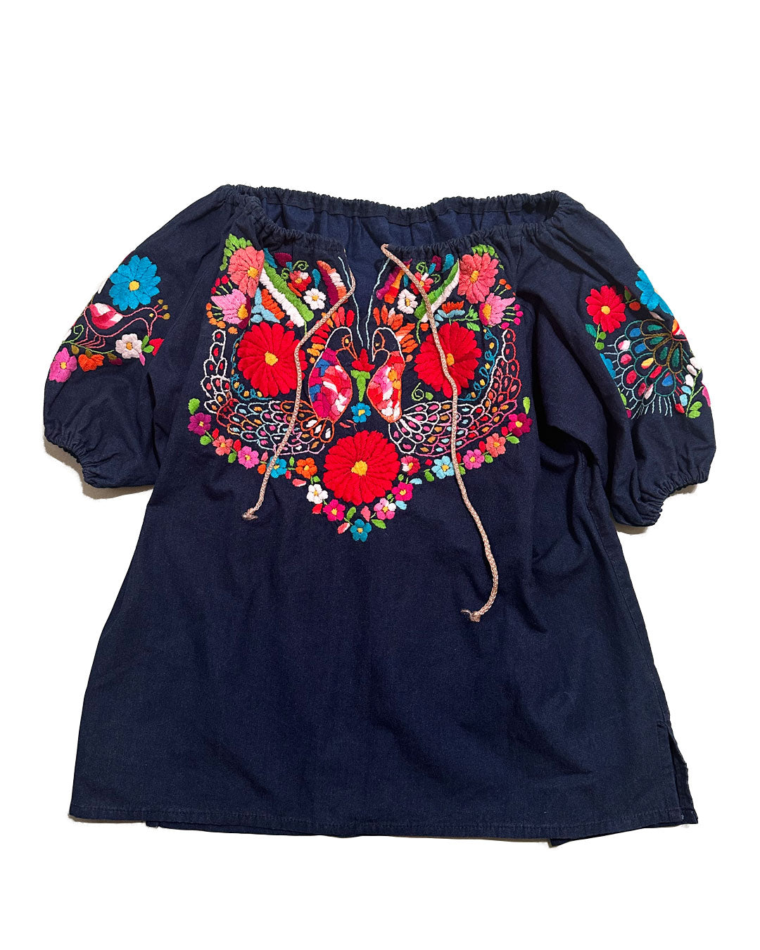 Bohemian embroidery Smock