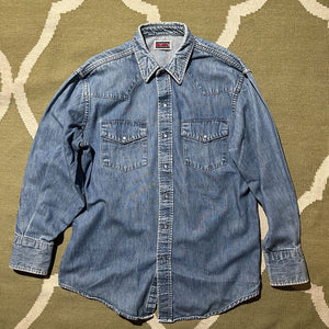 "80s BIGMAC" Denim Western Shirt