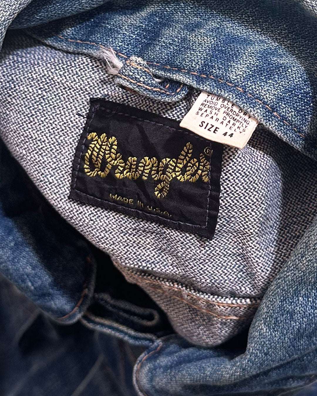 "70s Wrangler 124MJ" Denim Jacket