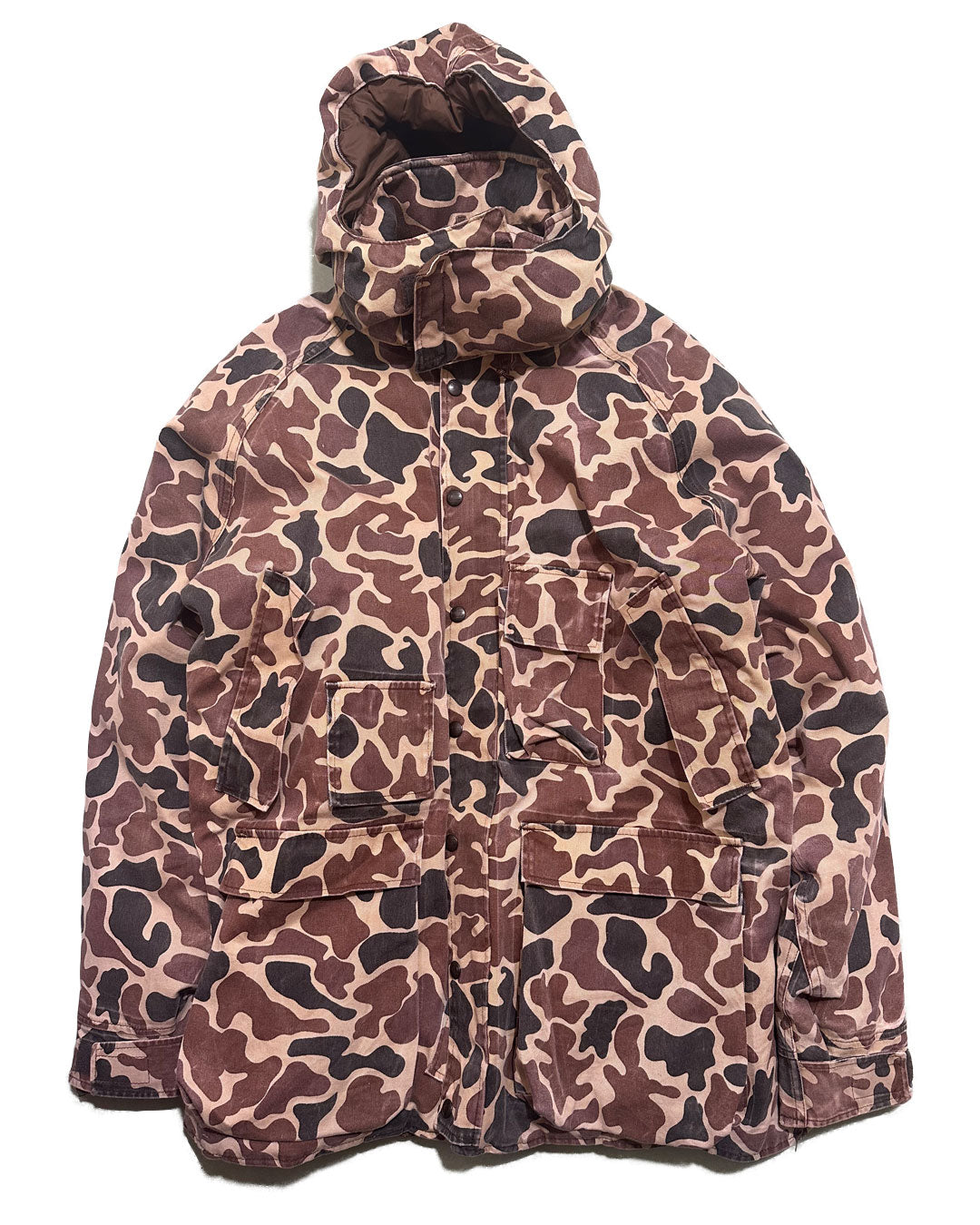 "80s Woolrich" Hunting camo Down Jacket GORE-TEX