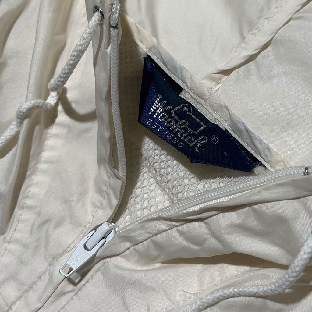 "80s Woolrich" anorak packable jacket