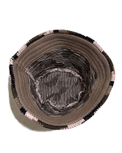 Camouflage crusher hat