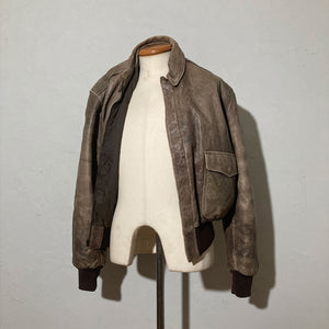 "80s L.L.Bean" A-2type Leather Jacket