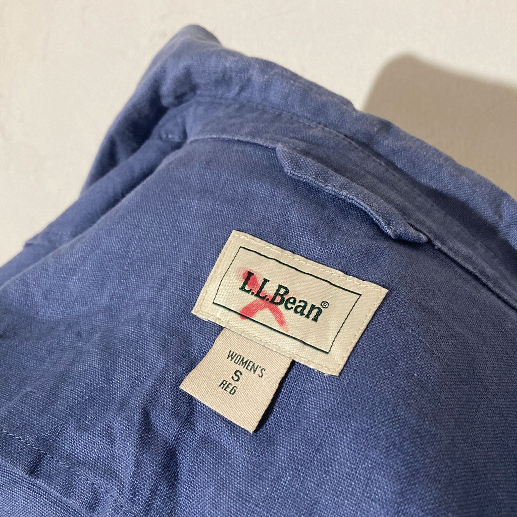 L.L Bean Linen Work Jacket