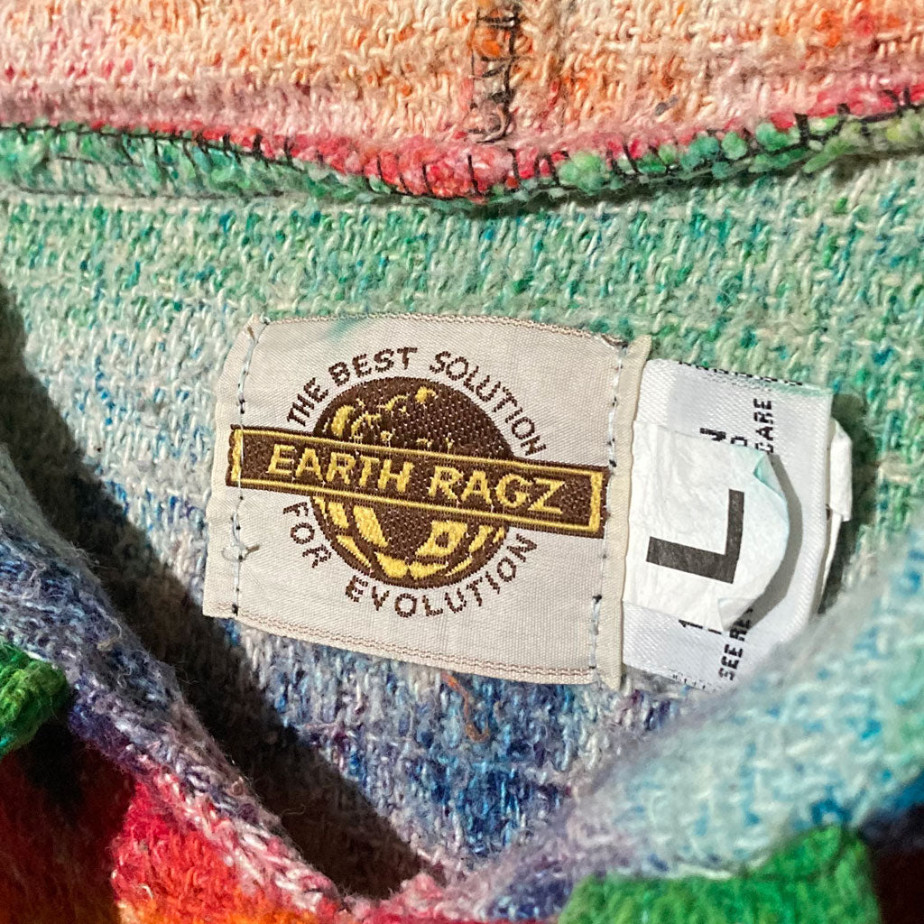 "EARTH RAGZ" Tie-dye Baja Jacket
