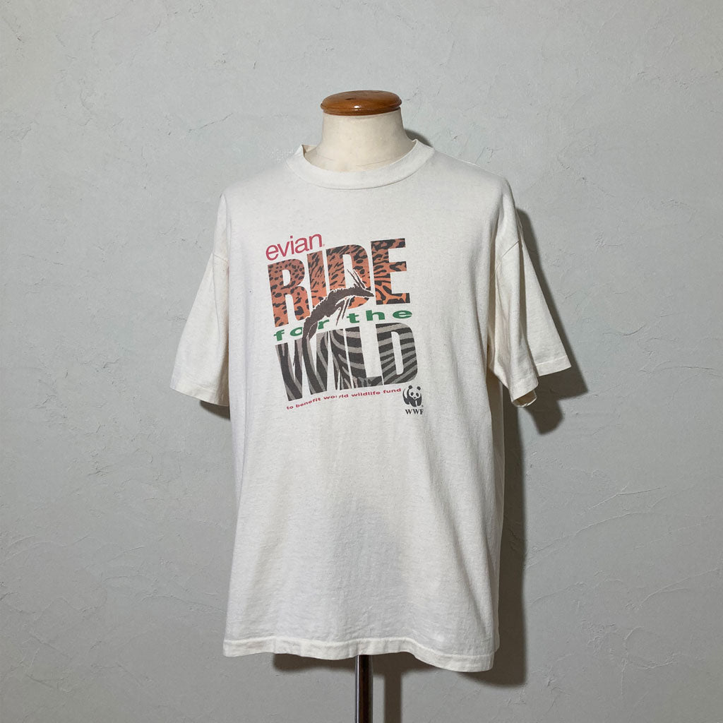 evian "RIDE FOR THE WILD" '94 Tour Tee