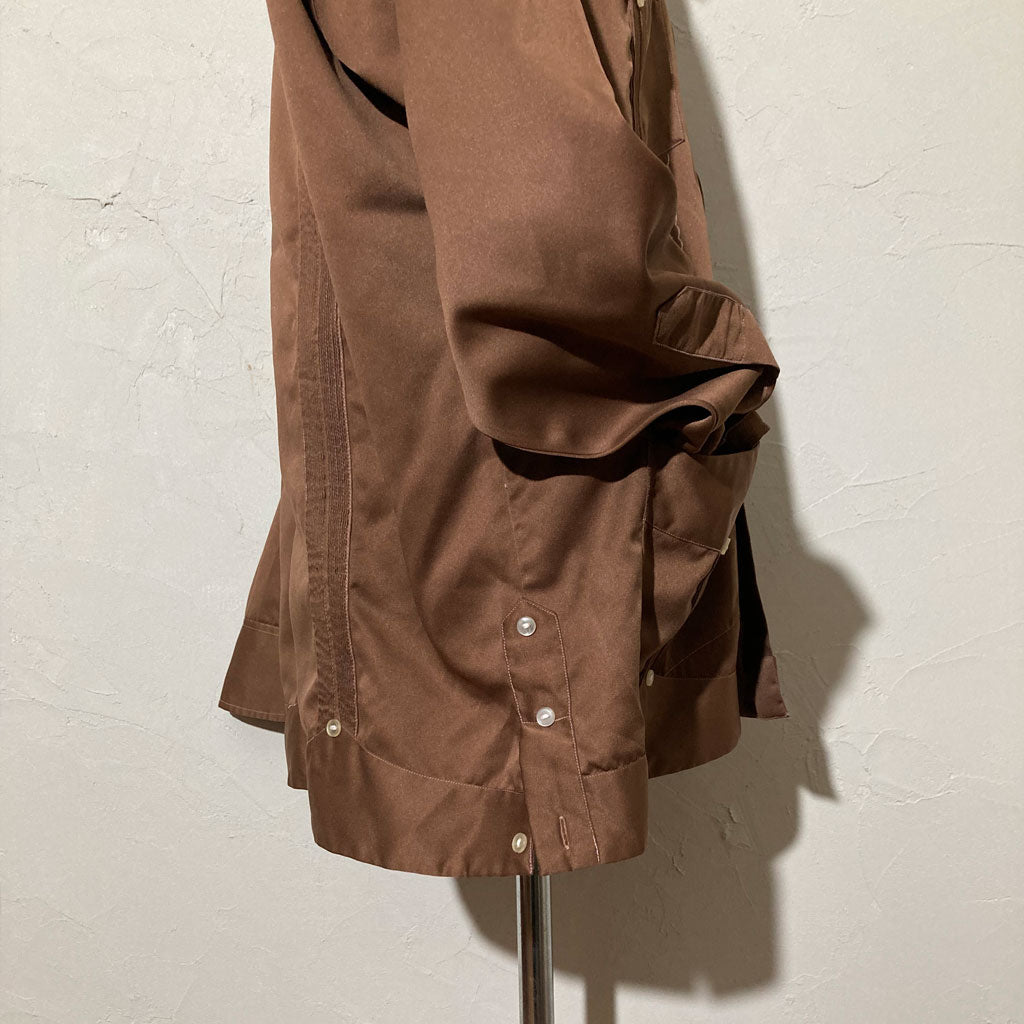 Brown"GUAYABERAS" L/S Shirt