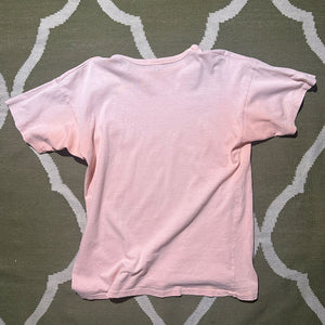 "80s Champion " Faded Pink Tee