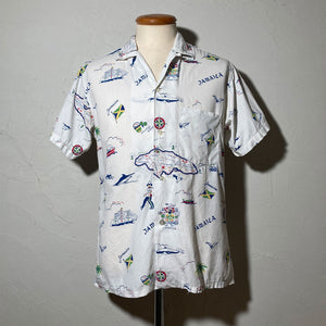 60s JAMAICA souvenir S/S Shirt