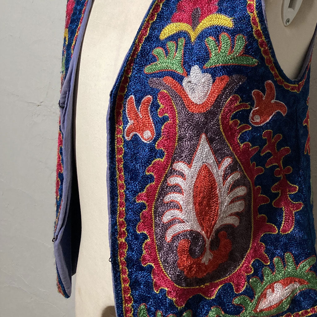 Hand embroidery Vest