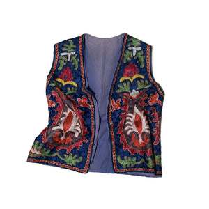 Hand embroidery Vest