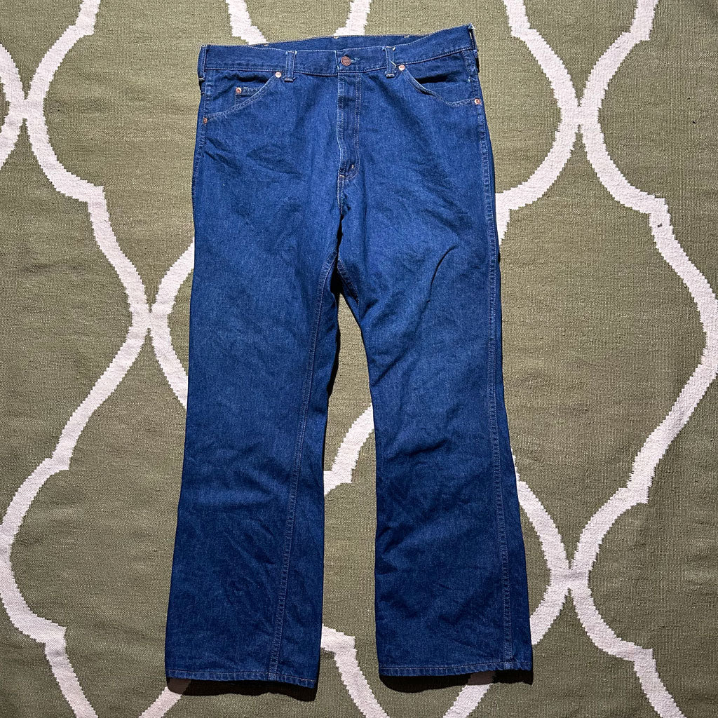 "70s Sears Roebucks" Bootcut Denim Pants