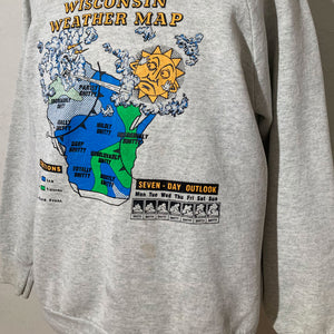 "WISCONSIN WEATHER MAP" Sweat